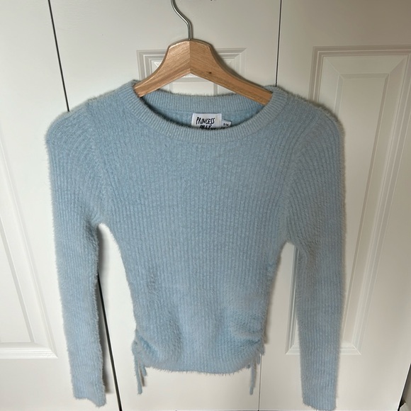 BLUE SOFT KNIT PRINCESS POLLY SWEATER - Picture 1 of 1